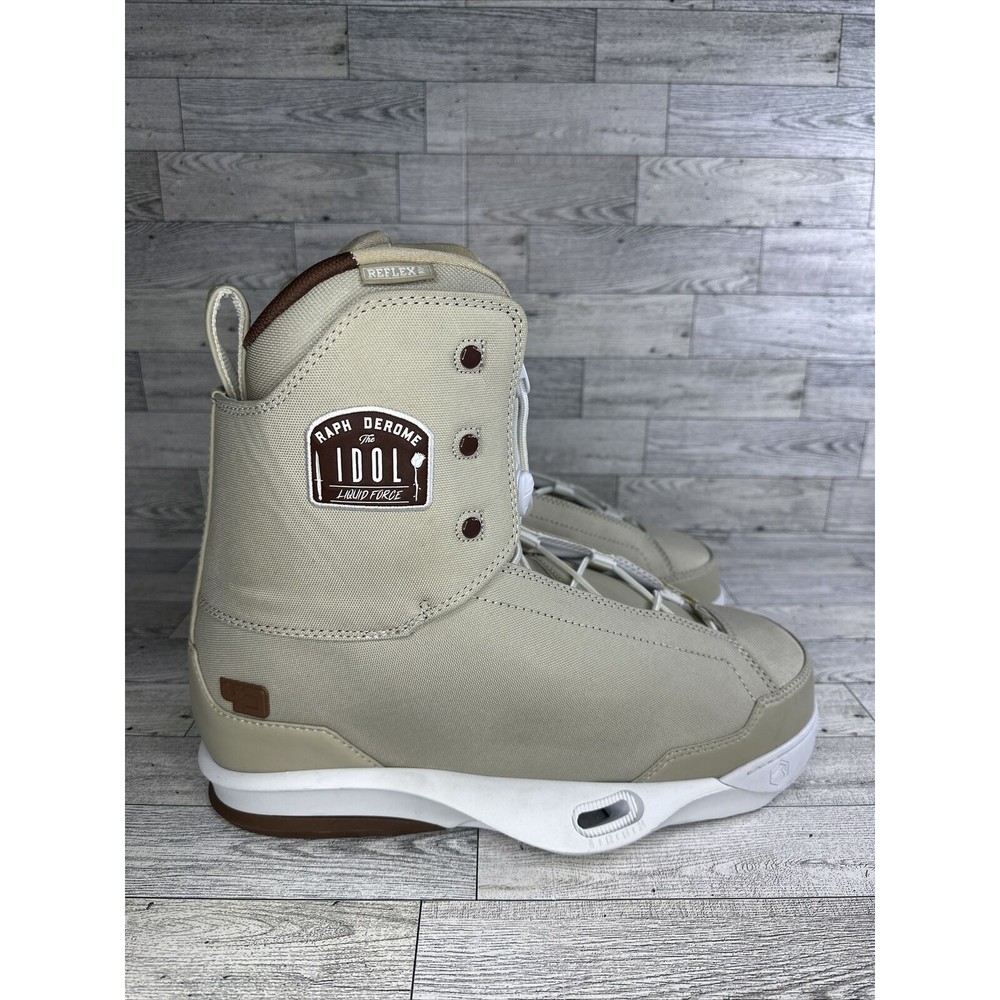 Liquid Force IDOL 4D Wakeboard Binding 2020 Raph Derome Rare Men’s Size 12-13